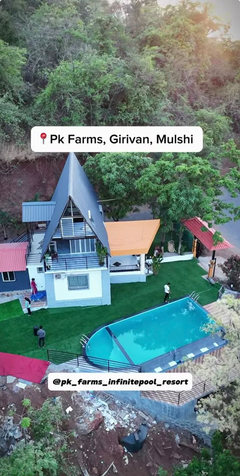 PK Farms Infinite Pool Villa Villa in Mulshi, Maharashtra