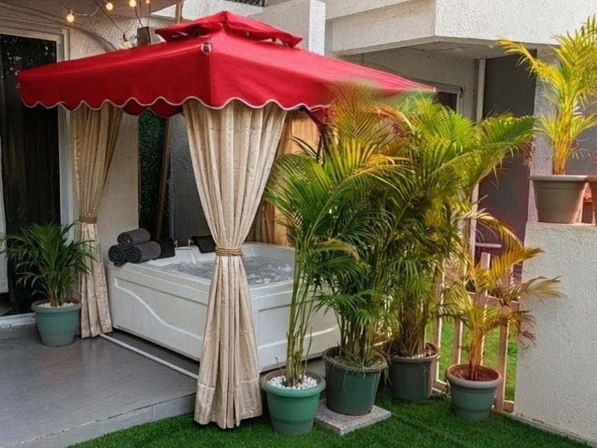Aura Abode Karjat with private garden & Jacuzzi Apartment in Karjat, Maharashtra